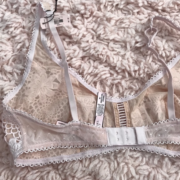 NEW! VS Floral Appliqué Scoop Bralette! - Picture 5 of 6